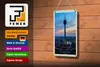 Blechschild Reise 12x18cm Düsseldorf Fernsehturm Ausblick Produktbild-Vorschau 3