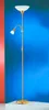 A tall floor lamp with two lights against a blue and red background. Anteprima dell’immagine prodotto