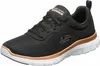 Skechers Flex Appeal 4.0 sportlicher Schnürer Schwarz Produktbild-Vorschau 33
