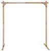 vidaXL Svatební oblouk, světle hnědý, 225 x 95 x 226 cm, Náhled obrázku produktu 1