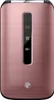 A rose gold NGM-Mobile Maxi Handy flip phone is shown front-on against a white background.