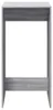 vidaXL Bartisch Grau Sonoma 51x50x103,5 cm Holzwerkstoff Produktbild-Vorschau 4