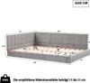 MODFU Polsterbett Schlafsofa 140×200cm mit Lattenrost und Produktbild-Vorschau 7