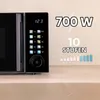 Cecotec mikrovlnná trouba Proclean 6130, černá. Objem 20 Náhled obrázku produktu 6