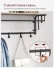 VASAGLE Armoire murale, armoire murale avec étagère, Voir les images du produit 7