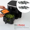 Friggitrice ad aria Alpina a 2 vani  - Airfryer 11 L - 2 Anteprima dell’immagine prodotto 8
