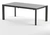 home24 Ausziehbarer Gartentisch - Aluminium - Anthrazit Produktbild-Vorschau 4