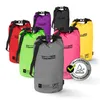 Sac sec en PVC Where Tomorrow - Style 01 - 10L - gris Voir les images du produit 2