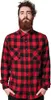 Urban Classics Kariertes Hemd für Männer Unifir rot schwarz Produktbild-Vorschau 31