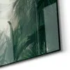 DEQORI Glasbild Echtglas 60x30 cm 'Nebelwaldgeheimnis' Produktbild-Vorschau 5
