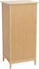 A side view of a light brown bamboo cabinet with five drawers. Produktbild-Vorschau