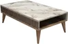 Skye Decor, Milan - Walnut, White Marble, Couchtische, Produktbild-Vorschau 3