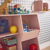 sweeek - Kinderregal, 3 Ablagen und 2 Aufbewahrungsfächer - Produktbild-Vorschau 6
