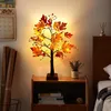 Ahornblatt Baum Lichter mit 24 LEDs, Lichterbaum Fš¹r Innen Produktbild-Vorschau 5