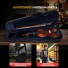 Pyle vioolset, maat 1/4 – Lichtgewicht strijkinstrument met Productafbeelding-voorbeeld 8