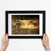 Bild 30x20 MDF-Rahmen, Wandkunst Augen und Schmetterlinge Produktbild-Vorschau 3