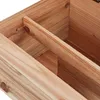 Relaxdays Igelhaus, Holz, Igelhotel mit Boden, Produktbild-Vorschau 8