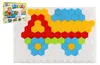 Chapeau mosaïque 2,5cm plastique lisse 127pcs en boîte Voir les images du produit 1