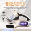 Odkurzacz do materacy JIGOO S100: 350 W, 12 kPa, 80 Podgląd zdjęcia produktu 3