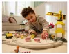 LUPILU Holz Eisenbahnset Baustelle Kinder Spiel59 tlg. Produktbild-Vorschau 4