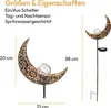 Gadgy Gadgy -- Lampada solare a forma di luna - CON Anteprima dell’immagine prodotto 8