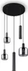 Lampada a sospensione MATARO nera-cromata 5xE27x10W in Anteprima dell’immagine prodotto 4