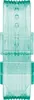 A teal-colored plastic product, possibly a hair styling tool or a similar grooming device, is shown against a white background. Produktbild-Vorschau