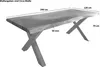 Esstisch Baumkante massiv Akazie nussbaumfarben 240 x 120 Produktbild-Vorschau 5