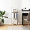 vidaXL Bücherregal 3 Ebenen 40 x 30 x 109 cm Holzwerkstoff Produktbild-Vorschau 4