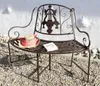 DanDiBo Gartenbank Metall Halbrund 130838 Gartenbank Produktbild-Vorschau 7
