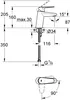Grohe Eurodisc Cosmopolitan Einhand-Waschtischbatterie Produktbild-Vorschau 3