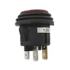 Wasserdichte Kfz-Druckschalter 12V 20A, mit roter LED, Produktbild-Vorschau 6