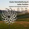 Gartendeko Windrad in 150 cm, wetterfester Gartenstecker in Produktbild-Vorschau 3