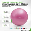 Tunturi Anti Burst Fitness Ball con Pompa - Yoga Ball 75 cm Anteprima dell’immagine prodotto 8