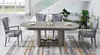 Designer 4x Stuhl Set Esszimmer Lehn Polster Sitz Stühle Produktbild-Vorschau 4