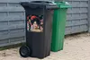 MuchoWow® Mülltonnenaufkleber Malerei - Blumen - Natur Produktbild-Vorschau 3