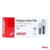 Żarówki halogenowe T4W 12V 4W BA9S 10szt.AMIO-03370 Podgląd zdjęcia produktu 5
