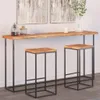 vidaXL Stolová deska 180x40x2,5cm obdélníková z masivního Náhled obrázku produktu 1