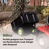 Rasentraktor Anhänger Kippanhänger 300 kg kippbar mit Produktbild-Vorschau 6