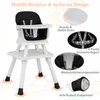 COSTWAY 6-in-1 Babyhochstuhl, Kinderhochstuhl mit Produktbild-Vorschau 8