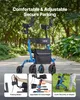 VEVOR Rollator Faltbar mit Sitz, Leichtgewicht Gehwagen mit Produktbild-Vorschau 5