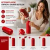 4 Saucenspender Quetschflasche Dosierflasche Ketschup Senf Produktbild-Vorschau 4