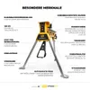 S1 Mobiler Spannbock - Werkbank klappbar mit Schraubstock, Produktbild-Vorschau 6