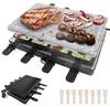 LARS360 Raclette gril s přírodním grilovacím kamenem a Náhled obrázku produktu 1