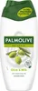A bottle of Palmolive Naturals Olive & Milk Shower Cream against a white background. Produktbild-Vorschau
