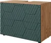 Meuble sous lavabo Vicco Irma Vert 80x58.6cm avec 2 Voir les images du produit 1