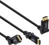 InLine HDMI-HS Kabel m. Eth., ST/ST, verg. Kon., schwarz, Produktbild-Vorschau 1