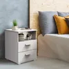 kalb | Mila - Nachtkonsole Nachttisch mit integr. LED Produktbild-Vorschau 3