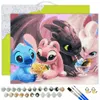 Oh Art! Malen nach Zahlen Kinder & Erwachsene – Stitch & Produktbild-Vorschau 1