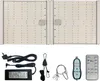 A top-down view of a foldable LED grow light and its accessories, laid out on a white background. Náhľad obrázku produktu